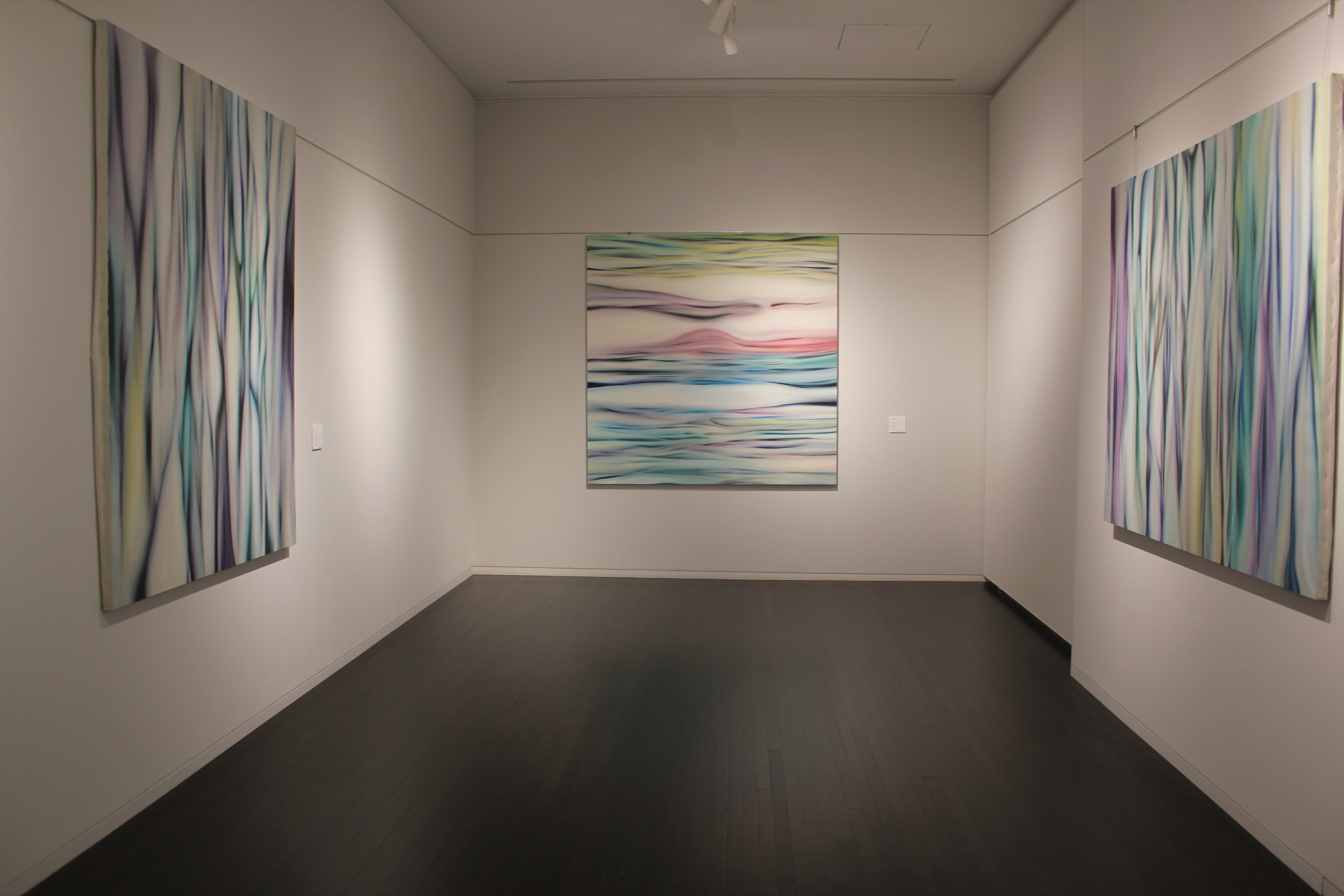 覚知ka 地平線の絵画と垂直連作